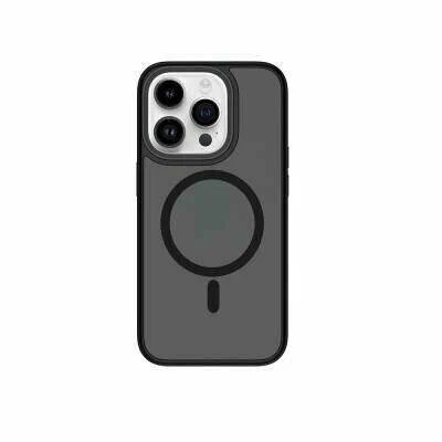 Накладка для i-Phone 15 Pro Wiwu Magsafe FGG-011 матовая черная Накладка для i-Phone 15 Pro Wiwu Magsafe FGG-011. Изготовлен из материала ТПУ + ПК, приятный для кожи, износостойкий и прочный. Край корпуса немного выше экрана и камеры, чтобы предотвратить царапины и износ. Адекватно защищает устройство от общих царапин, грязи, разрывов и износа. Все порты и кнопки можно использовать в обычном режиме, не снимая чехла. Поддержка магнитной зарядки MagSafe.