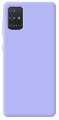 Накладка для Samsung Galaxy A51 Silicone cover лаванда Накладка для Samsung Galaxy A51 Silicone cover лаванда