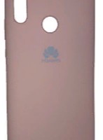 Накладка для Huawei P Smart (2019)/Honor 10 Lite Silicone cover пудро