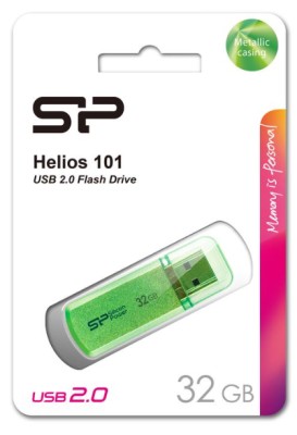 USB флеш накопитель Silicon Power 32GB Helios 101 green USB флеш накопитель Silicon Power 32GB Helios 101 green