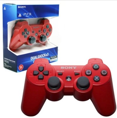 Bluetooth-контроллер для Playstation 3 Dualshock 3, красный Bluetooth-контроллер для Playstation 3 Dualshock 3, красный