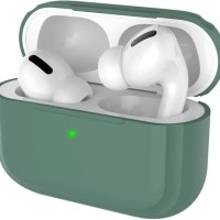Силиконовый чехол для AirPods Pro зеленый