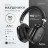 Стереонаушники Bluetooth полноразмерные Hoco Music Max W35 V5.3/90ч черные