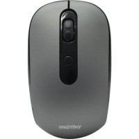 Мышь беспроводная беззвуч. Smartbuy ONE 262AG USB/DPI 800-1200-1600/4 кнопки/1AA серебро (SBM-262AG)
