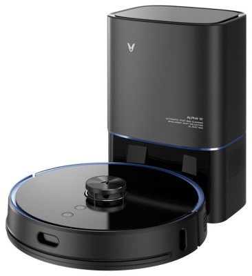 Робот-пылесос с базой самоочистки Xiaomi Viomi Vacuum Cleaner Alpha S9 (V-RVCLMD28B) черный Робот-пылесос с базой самоочистки Xiaomi Viomi Vacuum Cleaner Alpha S9 (V-RVCLMD28B) черный