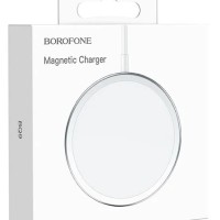 Беспроводное зарядное устройство Borofone BQ9 Pro QI 15W серебристое