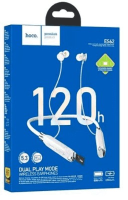 Беспроводные наушники для спорта Hoco ES62 BT5.3/800mAh/120ч серый Беспроводные наушники для спорта Hoco ES62 BT5.3/800mAh/120ч серый
