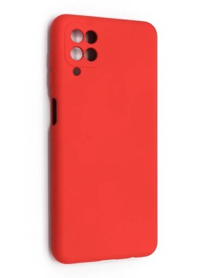 Накладка для Samsung Galaxy A12 Silicone cover красная Накладка для Samsung Galaxy A12 Silicone cover красная