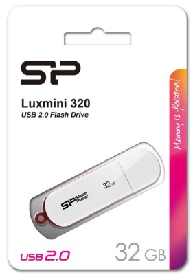 USB флеш накопитель Silicon Power 32GB Luxmini 320 white USB флеш накопитель Silicon Power 32GB Luxmini 320 white