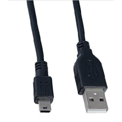 Usb Кабель-зарядка Mini USB 1.8м черный Usb Кабель-зарядка Mini USB 1.8м черный