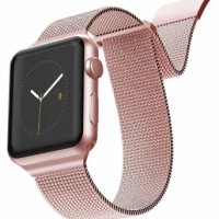 Сменный браслет для Apple Watch 38-40mm Milano №04 розовое золото