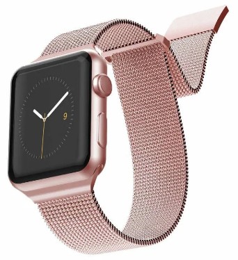 Сменный браслет для Apple Watch 38-40mm Milano №04 розовое золото Сменный браслет для Apple Watch 38-40mm Milano №04 розовое золото