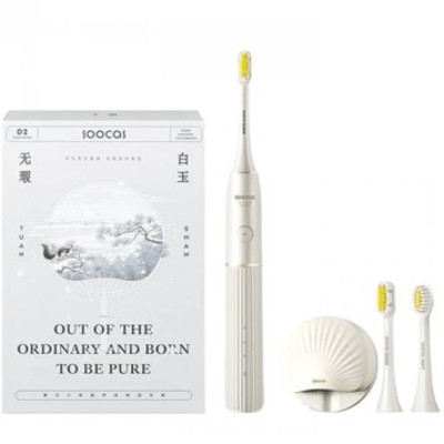 Зубная щетка электрическая Xiaomi Soocas D2 Tuan-Shan Electric Toothbrush белая Зубная щетка электрическая Xiaomi Soocas D2 Tuan-Shan Electric Toothbrush белая