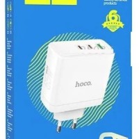 Сетевое зар. устр. Hoco N30 GaN 1USB/2USB-С 65W белое