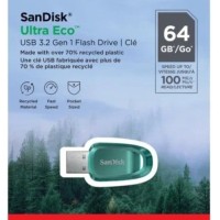 3.1 USB флеш накопитель SanDisk 64GB Ultra Eco морская волна SDCZ96-064G-G46