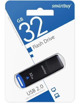 USB флеш накопитель Smartbuy 32GB Easy SB032GBEK чёрный USB флеш накопитель Smartbuy 32GB Easy SB032GBEK чёрный
