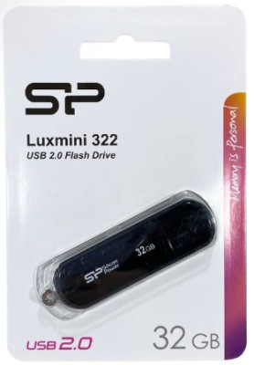 USB флеш накопитель Silicon Power 32GB Luxmini 322 black USB флеш накопитель Silicon Power 32GB Luxmini 322 black
