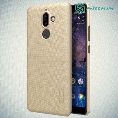 Чехол-накладка для NOKIA 7 Plus J-case силикон золотой Чехол-накладка для NOKIA 7 Plus J-case силикон золотой