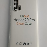 Чехол-накладка силикон 2.0мм Huawei Honor 20 Pro прозрачный