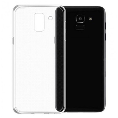 Чехол-накладка силикон 0.33мм Samsung Galaxy J6 (2018) прозрачный Чехол-накладка силикон 0.33мм Samsung Galaxy J6 (2018) прозрачный