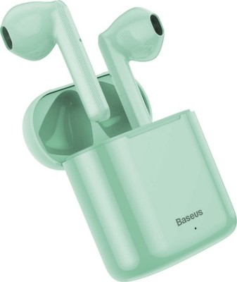 Мобильная Bluetooth-гарнитура Baseus Encok W09 IP54 V5.0 сенсорная (NGW09-06) зеленая Мобильная Bluetooth-гарнитура Baseus Encok W09 IP54 V5.0 сенсорная (NGW09-06) зеленая
