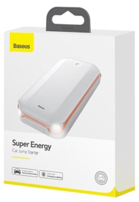 Пусковое устройство для авто Baseus Car Jump Starter (CRJS01-02) белое Пусковое устройство для авто Baseus Car Jump Starter (CRJS01-02) белое