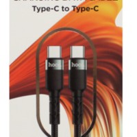 Usb Кабель-зарядка Type-C на Type-C Hoco DU46cc 60W 1M чёрный