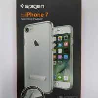 Чехол Spigen для i-Phone 7 Ultra Hybrid S, кристально-прозрачный (042CS20753)