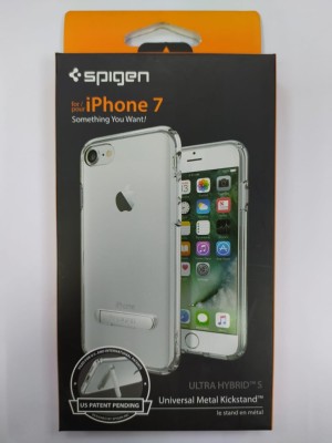 Чехол Spigen для i-Phone 7 Ultra Hybrid S, кристально-прозрачный (042CS20753) Чехол Spigen для i-Phone 7 Ultra Hybrid S, кристально-прозрачный (042CS20753)