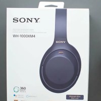 Беспроводные наушники Sony WH-1000XM4 синий