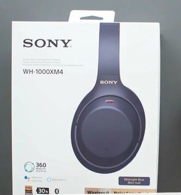 Беспроводные наушники Sony WH-1000XM4 синий Беспроводные наушники Sony WH-1000XM4 синий