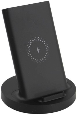 Зарядное устройство Xiaomi Mi 20W Wireless Charging Stand черный Беспроводная зарядка мощностью 20 Вт
Беспроводное зарядное устройство Xiaomi Vertical Wireless Charger быстро и безопасно зарядит Ваш смартфон, благодаря максимальной мощности заряда до 20 Вт. Телефон можно заряжать как вертикально, так и горизонтально. При этом важные уведомления вы не пропустите.  
Безопасная зарядка и обнаружение посторонних предметов
Зарядное устройство распознает посторонние металлические предметы, а при превышении температуры автоматически отключается, чтобы обеспечить как собственную безопасность, так и безопасность смартфона. 
Обнаружение на расстоянии до 4 мм
Эффективное расстояние обнаружения беспроводной зарядки достигает 4 мм, что позволяет заряжать смартфон не доставая его из чехла. Удобно и практично.
Широкая совместимость
Зарядка работает со всеми совместимыми устройствами, включая смартфоны от Samsung и Apple.