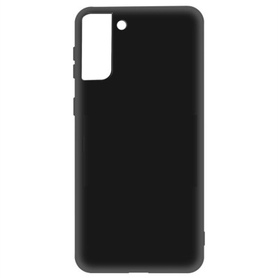 Накладка для Samsung Galaxy S21+ Silicone cover без логотипа черная Накладка для Samsung Galaxy S21+ Silicone cover без логотипа черная
