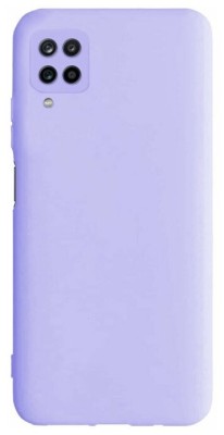Накладка для Samsung Galaxy A12 Silicone cover лаванда Накладка для Samsung Galaxy A12 Silicone cover лаванда