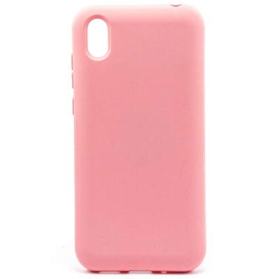 Накладка для Huawei Y5 Prime (2019)/Honor 8S Silicone cover розовая Накладка для Huawei Y5 Prime (2019)/Honor 8S Silicone cover розовая