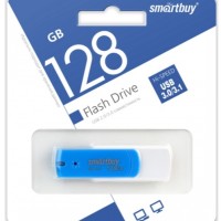 3.0 USB флеш накопитель SmartBuy 128GB Diamond Blue (SB128GBDB-3)