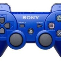 Bluetooth-контроллер для Playstation 3 Dualshock 3, синий