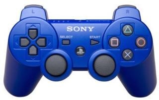 Bluetooth-контроллер для Playstation 3 Dualshock 3, синий Bluetooth-контроллер для Playstation 3 Dualshock 3, синий
