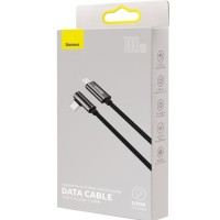 Кабель-зарядка Type-C на Type-C Baseus 100W 2м (CATCS-A01) чёрный угловой