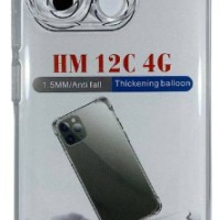 Чехол-накладка силикон 1.5мм Xiaomi Redmi 12C прозрачный противоударный