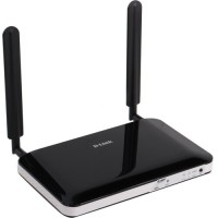 Мобильный роутер D-Link 4G N300 LTE Sim Card Mobile WiFi 150 Mbps черный