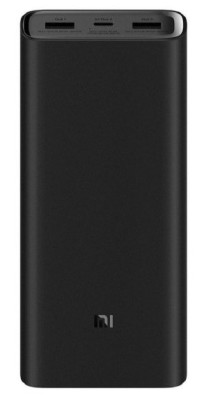 Powerbank Xiaomi 3 20000mAh 2USB/1C 50W VXN4289CN/PB200SZM черный Powerbank Xiaomi 3 20000mAh 2USB/1C 50W VXN4289CN/PB200SZM черный