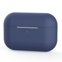Силиконовый чехол для AirPods Pro темно-синий