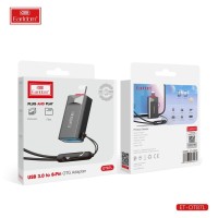 Переходник Lightning (папа) на USB3.0 (мама) Earldom OT87L черный