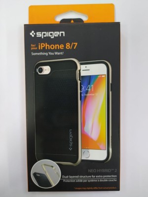 Чехол Spigen для i-Phone 8/7  Neo Hybrid 2, шампань (Ver.2) (054CS22360) Чехол Spigen для i-Phone 8/7  Neo Hybrid 2, шампань (Ver.2) (054CS22360)