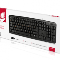 Клавиатура проводная Smartbuy ONE 112 USB/104 клавиши/1.5м, (SBK-112U-K) черная