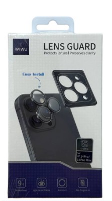 Защитное стекло для задней камеры i-Phone 15 Pro/15 Pro Max Wiwu Защитное стекло Wiwu для задней камеры iPhone 15 Pro/15 Pro Max предназначено для защиты камеры от царапин, пыли и других повреждений. 
Оно имеет прозрачное и прочное стекло, которое обеспечивает высокую прозрачность и отличную передачу света, не влияя на качество фотографий. 
Защитное стекло легко устанавливается на заднюю камеру iPhone 14Pro/14 Pro Max и не оставляет следов при удалении. 
Оно имеет вырезы под камеры и датчики, что позволяет полностью использовать функциональность камеры без ограничений. 
Защитное стекло также имеет специальное покрытие, которое предотвращает появление отпечатков пальцев и жирных пятен, обеспечивая чистоту и ясность изображений.