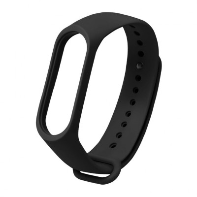 Ремешок для Xiaomi Mi Band 7 силиконовый черный Ремешок для Xiaomi Mi Band 7 силиконовый черный