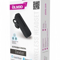 Bluetooth-гарнитура Olmio Dexter черная