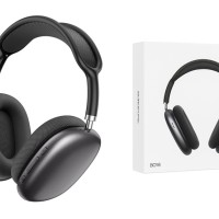 Стереонаушники Bluetooth Полноразмерные Borofone BO16 Cool Hey BT5.0/200mAh/4ч темно-серые